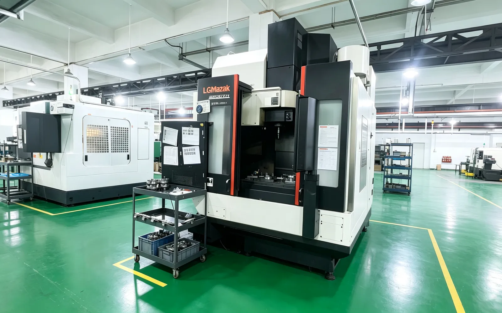 Foto aktual bengkel Botrust - CNC machining Zhongshan Guangdong